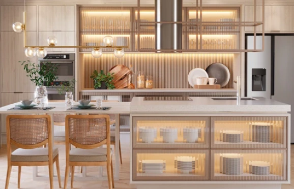 Vidros canelados